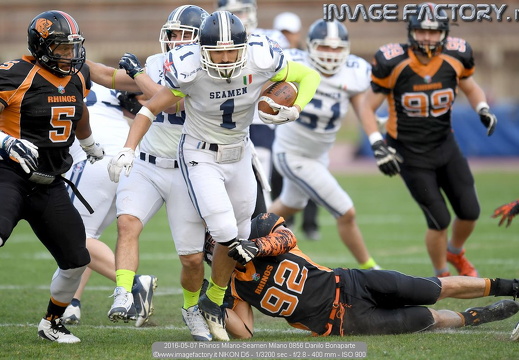 2016-05-07 Rhinos Milano-Seamen Milano (34-33)